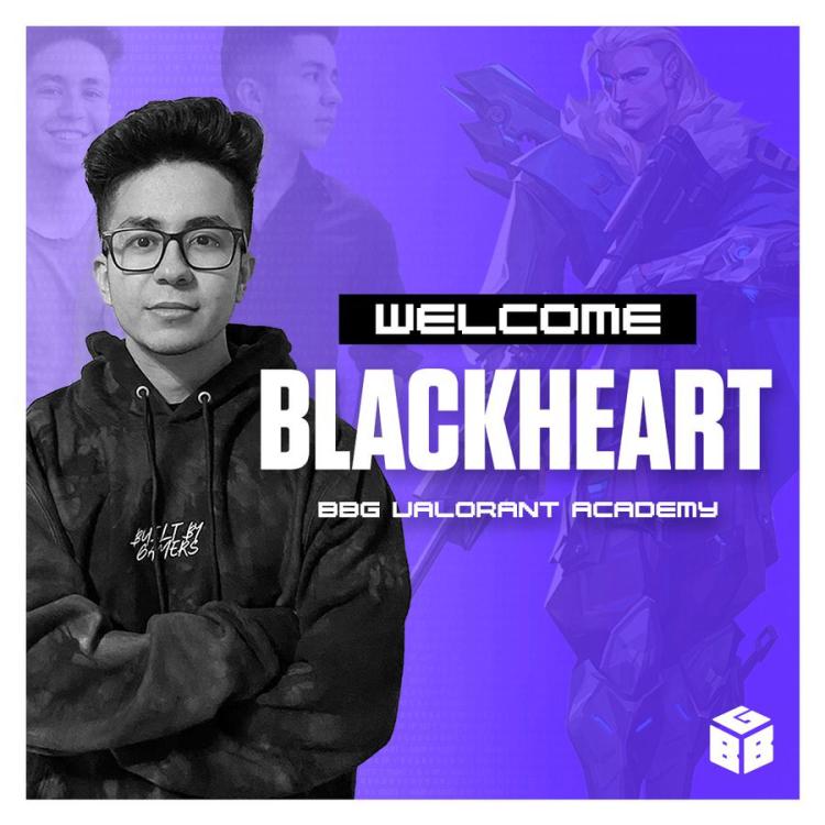 BlackHeart juntou-se à lista de Built By Gamers Academy