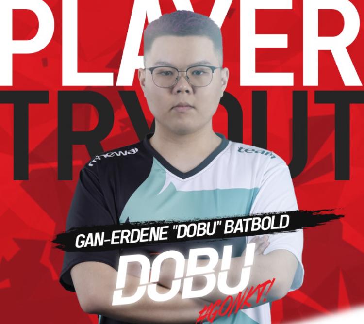 dobu movido de Team Renewal para Team NKT