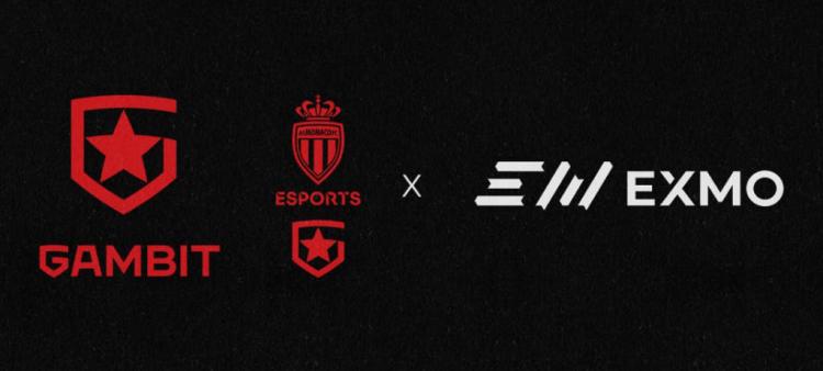 Gambit Esports anuncia parceria com EXMO