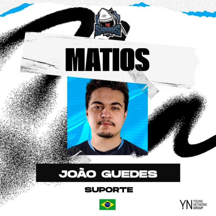 matios juntou-se a Sharks Esports