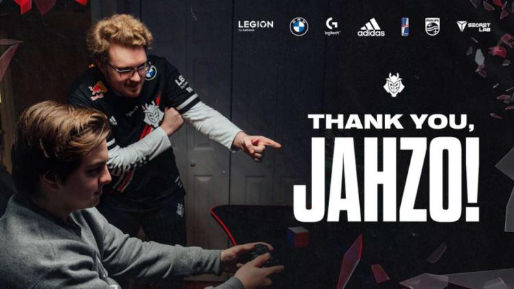 G2 Esports se despede de Jahzo