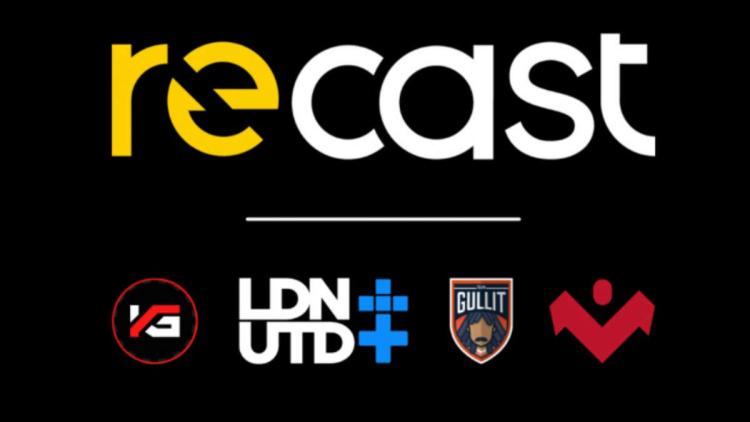 Recast torna-se parceiro de Viperio, LDN UTD, Team Gullit e Katana Gaming