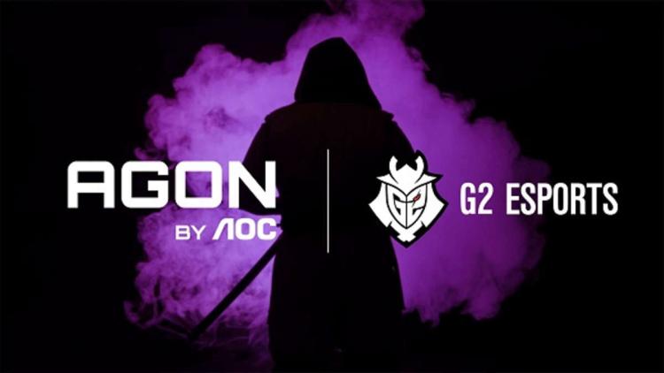 G2 Esports expande acordo de parceria AGON by AOC