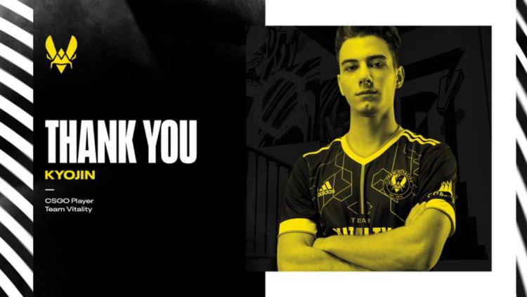 Kyojin saiu oficialmente de Team Vitality