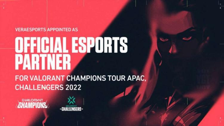 VeraEsports torna-se parceiro de VCT 2022 na região APAC