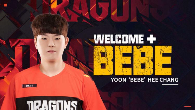 BeBe junta-se a Shanghai Dragons