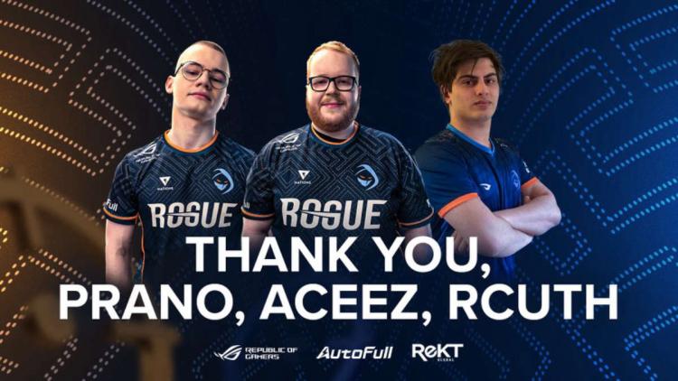 rcuth renunciou ao cargo de coach estratégico em Rogue