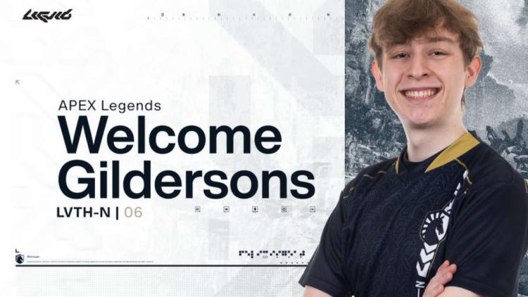 Gildersons juntou-se a Team Liquid por Apex Legends