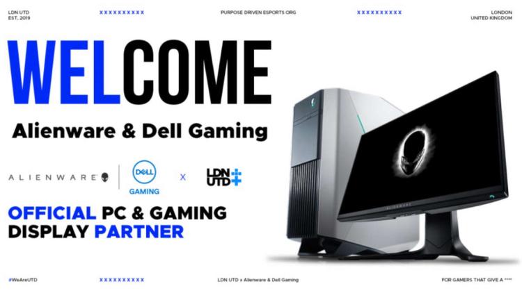 LDN UTD anuncia parceria com Alienware