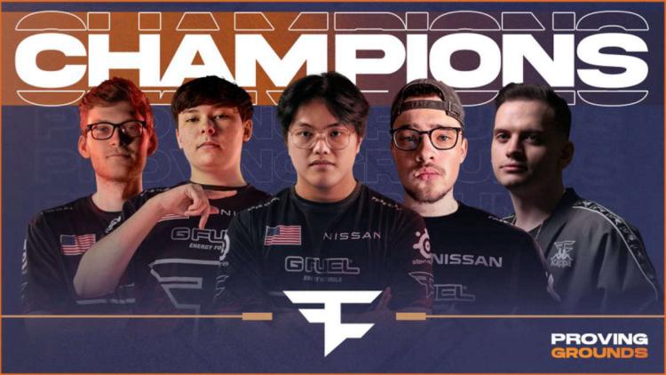 FaZe Clan tornou-se o campeão Proving Grounds $20 k - Spring 2022