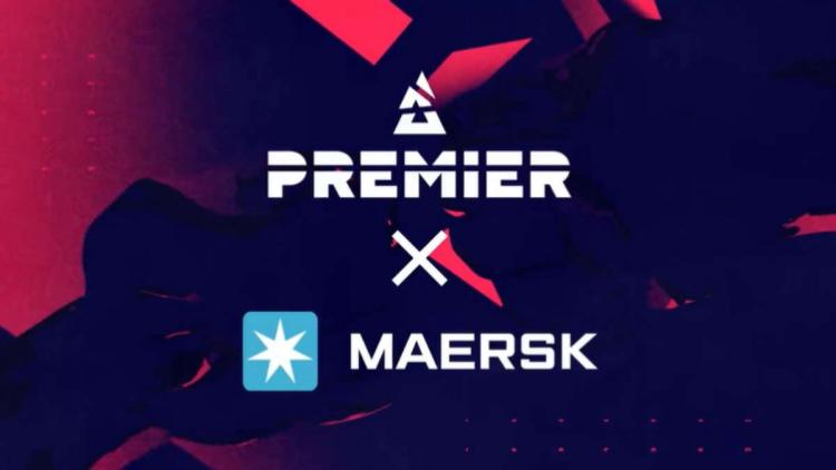 BLAST Premier parceiros com Maersk