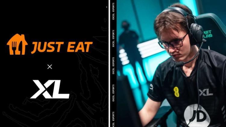 EXCEL ESPORTS parceiros com Just Eat