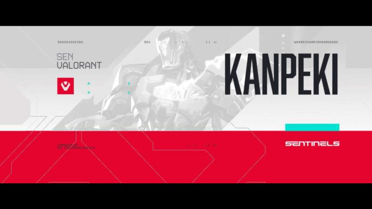 Oficialmente: Kanpeki tornou-se um novo jogador Sentinels