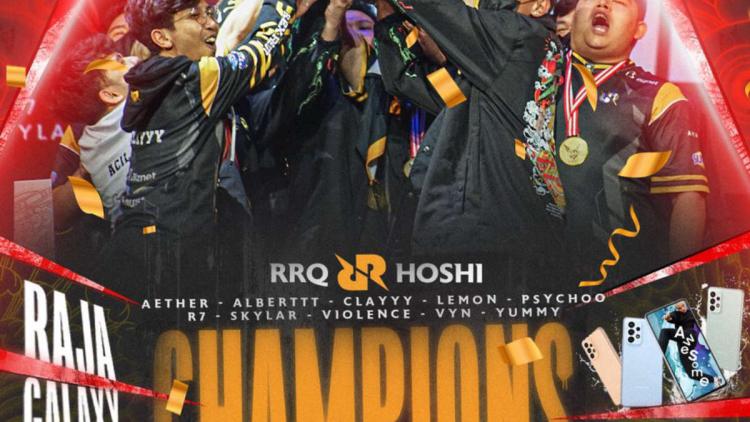 RRQ Hoshi tornou-se o campeão de MPL Indonesia Season 9 por Mobile Legends: Bang Bang