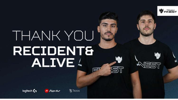 RECIDENT e ALIVE saíram de Team Finest