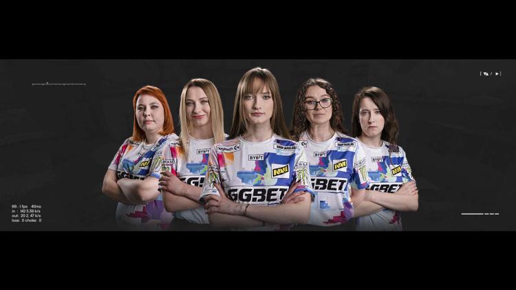 NAVI apresentou a lista feminina de CS:GO