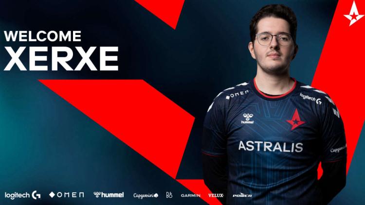 Xerxe está oficialmente de volta com Astralis