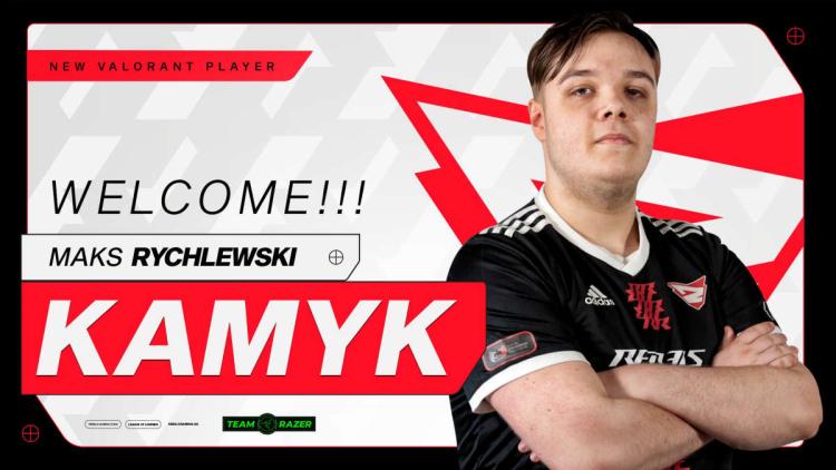 kamyk juntou-se a Rebels Gaming