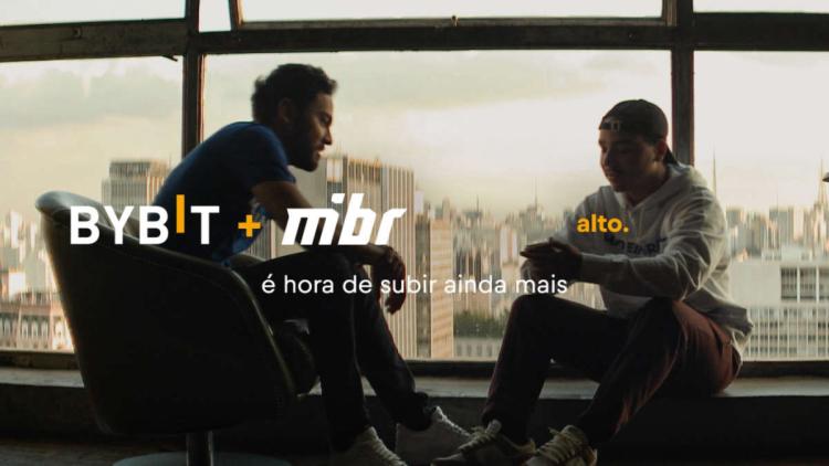 MIBR celebrou um contrato de parceria com Bybit