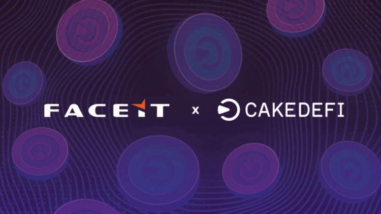 FACEIT parceiros com Cake DeFi