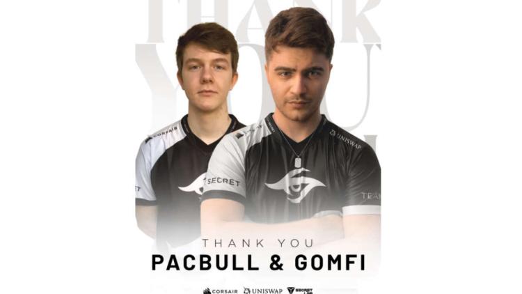 Team Secret diga adeus a Gomfi e Pacbull