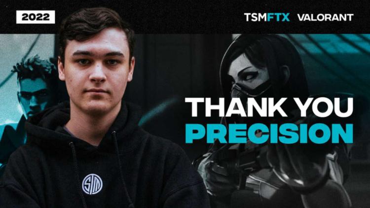 Precision deixou TSM Academy