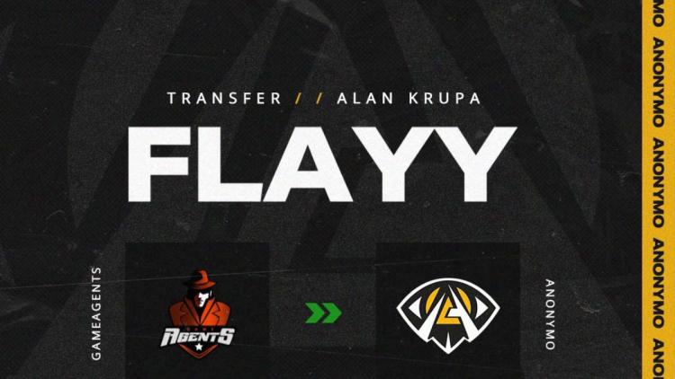 Flayy juntou-se a Anonymo Esports