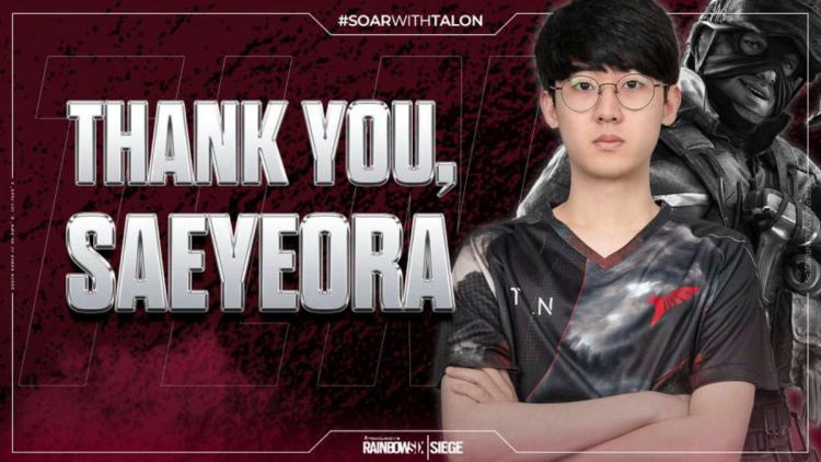 Talon Esports terminou com AzzyyyS e Saeyeora