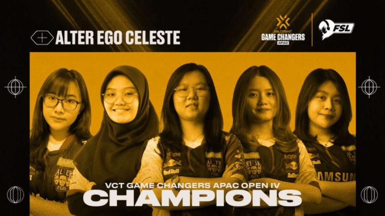 Alter Ego Celeste tornou-se o vencedor de VCT 2022: Game Changers APAC Open 4