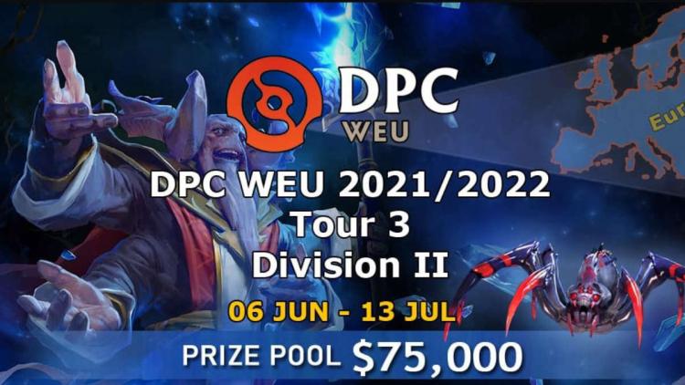 As partidas DPC 2021/2022 TOUR 3 WEU Division 2 começarão em uma hora!