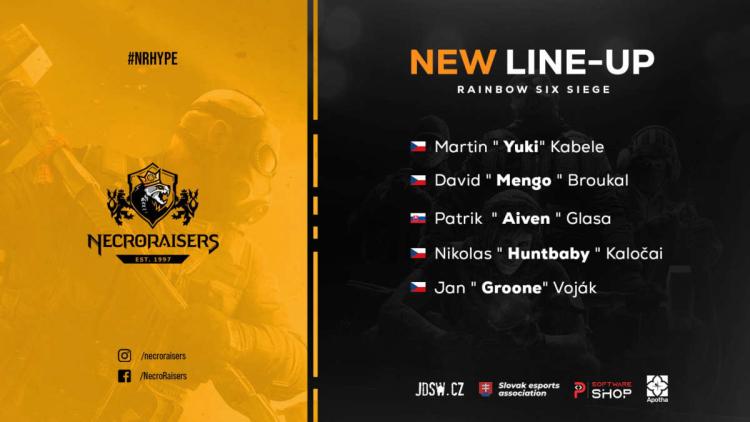 NecroRaisers completou a lista com Rainbow Six