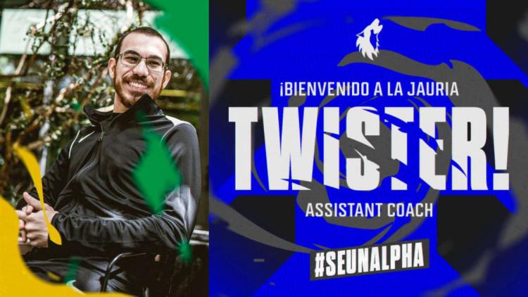 Twister juntou-se ao ALPHA Team como treinador principal adjunto