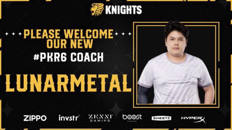 Lunarmetal tornou-se o novo treinador principal Knights