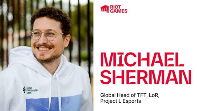 Michael Sherman é o novo Head of Esports da Riot Games