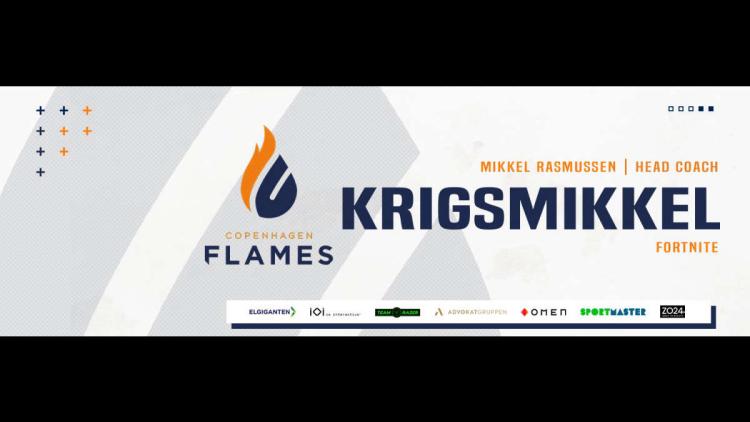 KRIGSMIKKEL renunciou ao cargo de treinador Copenhagen Flames para Fortnite