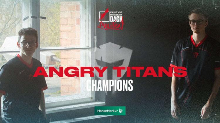 Angry Titans tornou-se o campeão VALORANT Regional Leagues 2022 DACH: Evolution Stage 2