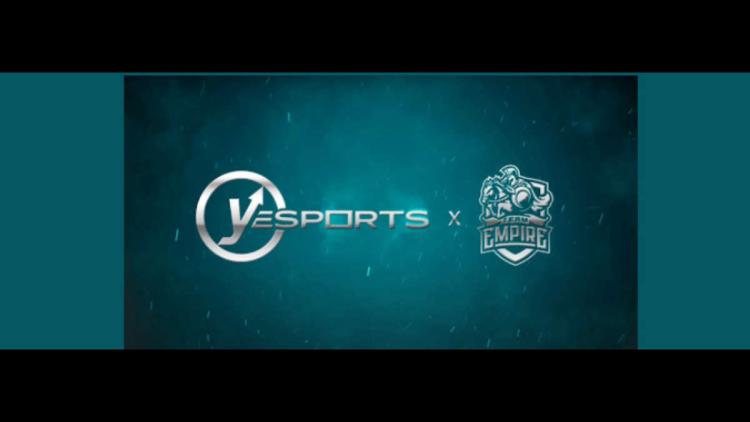 Team Empire celebrou um contrato de parceria com Yesports