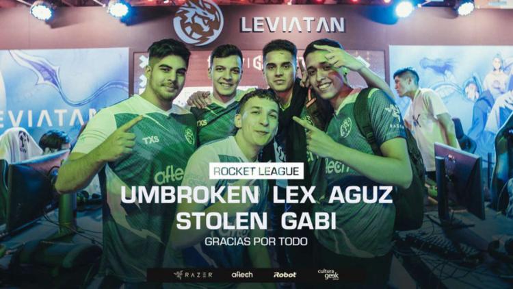 Leviat á n Esports dissolve a composição em Rocket League