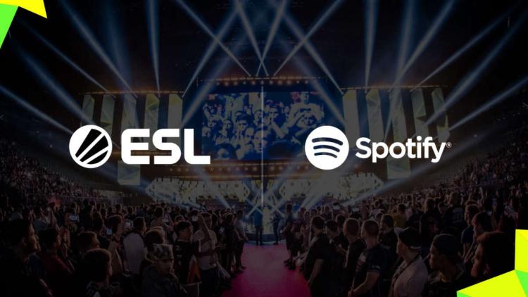 ESL Gaming celebra um contrato de parceria com Spotify