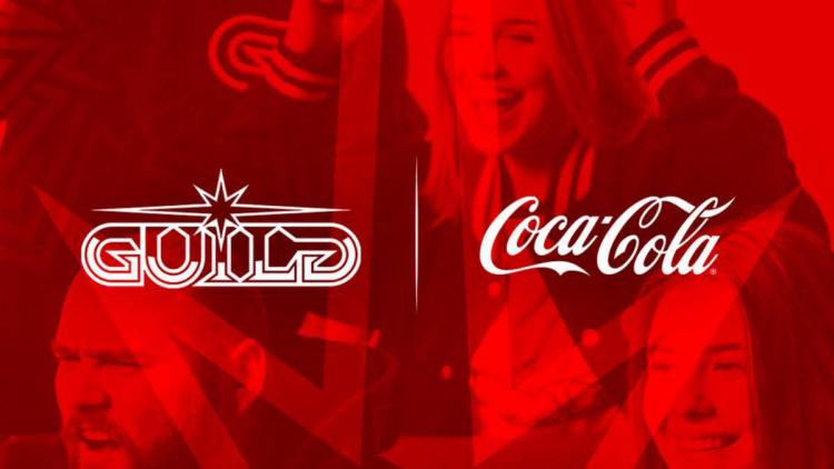 Guild Esports celebra um contrato de parceria com Coca Cola