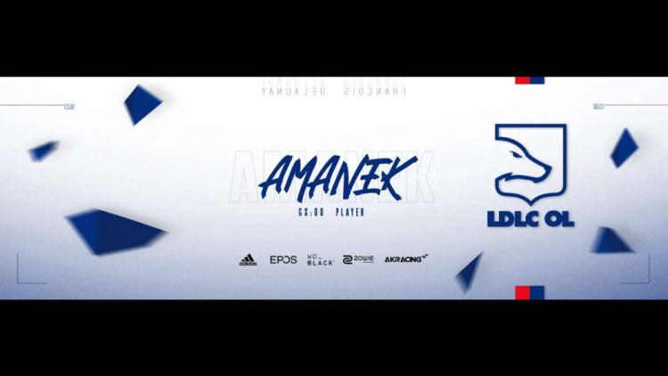 Oficialmente: AMANEK é um novo jogador LDLC