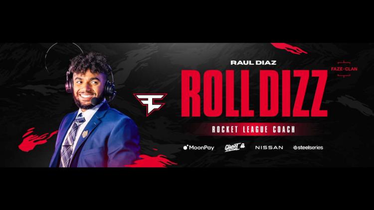 Roll Dizz —novo treinador FaZe Clan