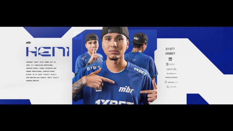 HEN1 é um novo jogador MIBR