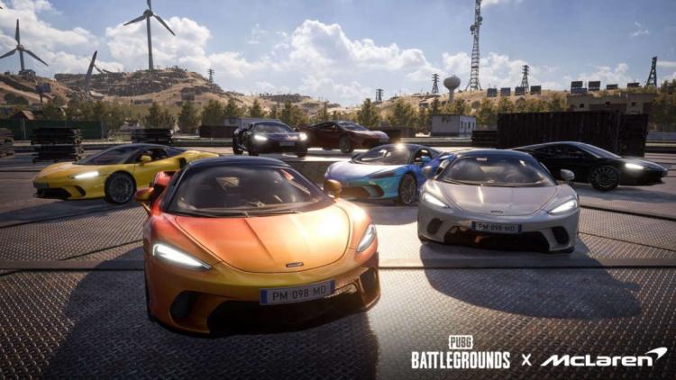 Colaboração incomum — McLaren GT x PUBG: BATTLEGROUNDS