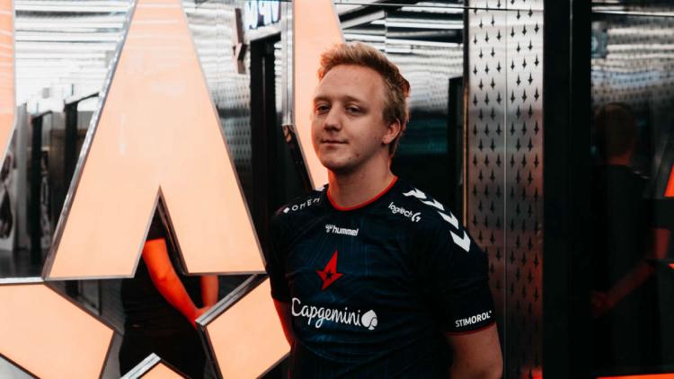 Patti representado pelo quinto jogador Astralis Talent