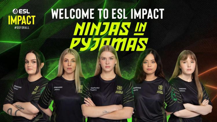 Ninjas in Pyjamas apresentou a lista feminina de CS:GO