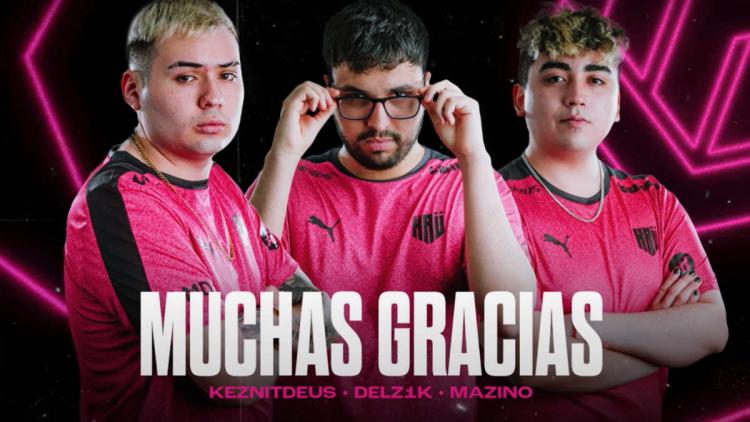 KRÜ Esports está oficialmente se separando de keznit, delz 1k e Mazino