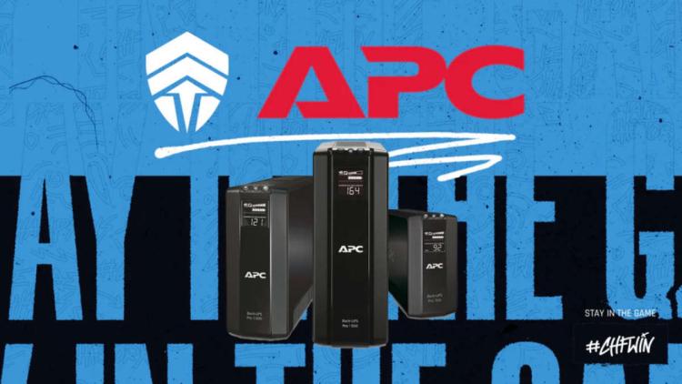 The Chiefs Esports Club parceiros com APC by Schneider Electric