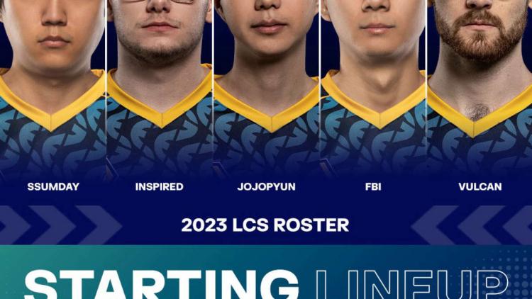 Evil Geniuses revelou a escalação inicial para LCS 2023