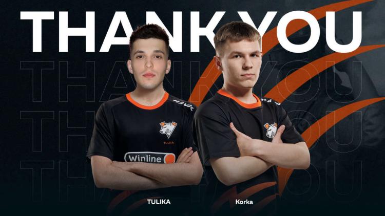 TULIKA e Korka deixaram a lista de Virtus.pro para PUBG Mobile